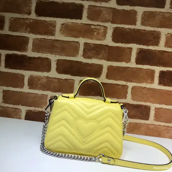 Hyperpeter bag top Marmont GUCCI GG handle mini 0627